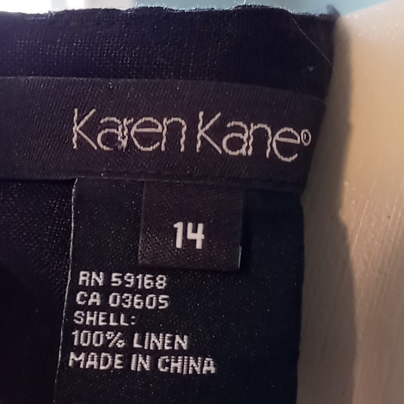 KAREN KANE Linen Tunic Dress - Picture 8 of 9